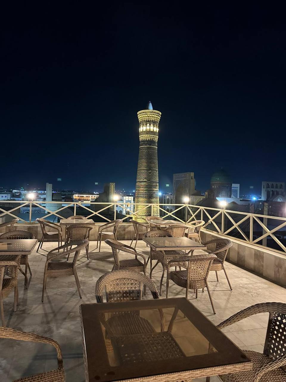 Poyi Kalon Teracce Hotel حلال Bukhara Exterior foto